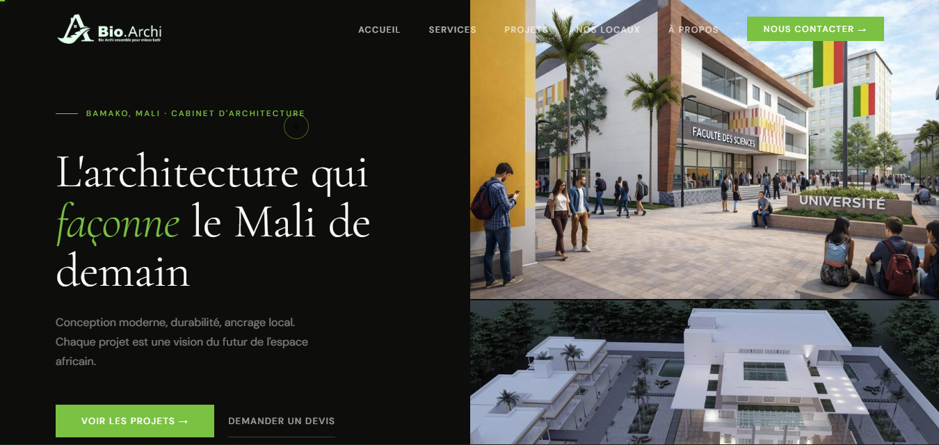 Aperçu BioArchi Mali